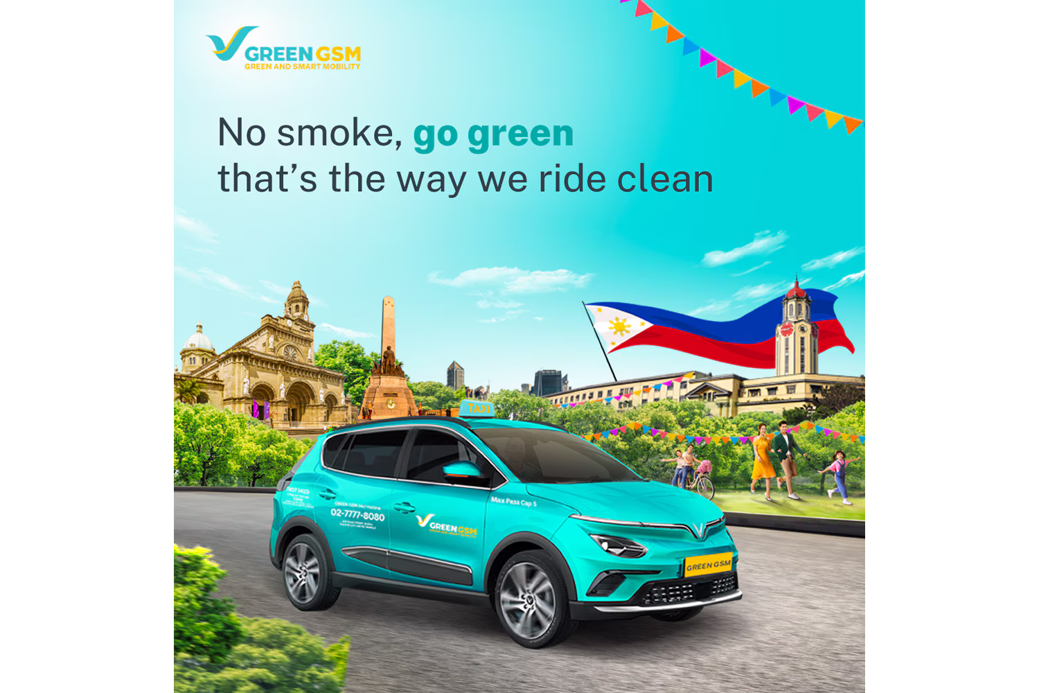 グリーン・アンド・スマート・モビリティーのＥＶタクシー