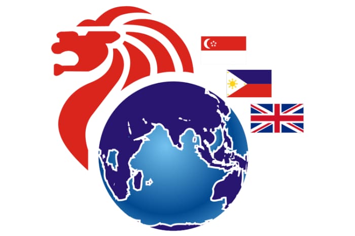 フィリピンのシンガポールスクールロゴ