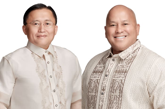 デラロサ上院議員とボン・ゴー上院議員