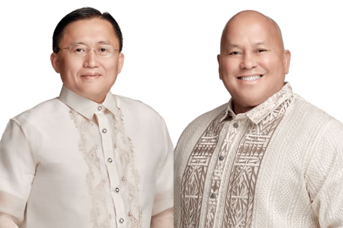 デラロサ議員（右）とゴー議員