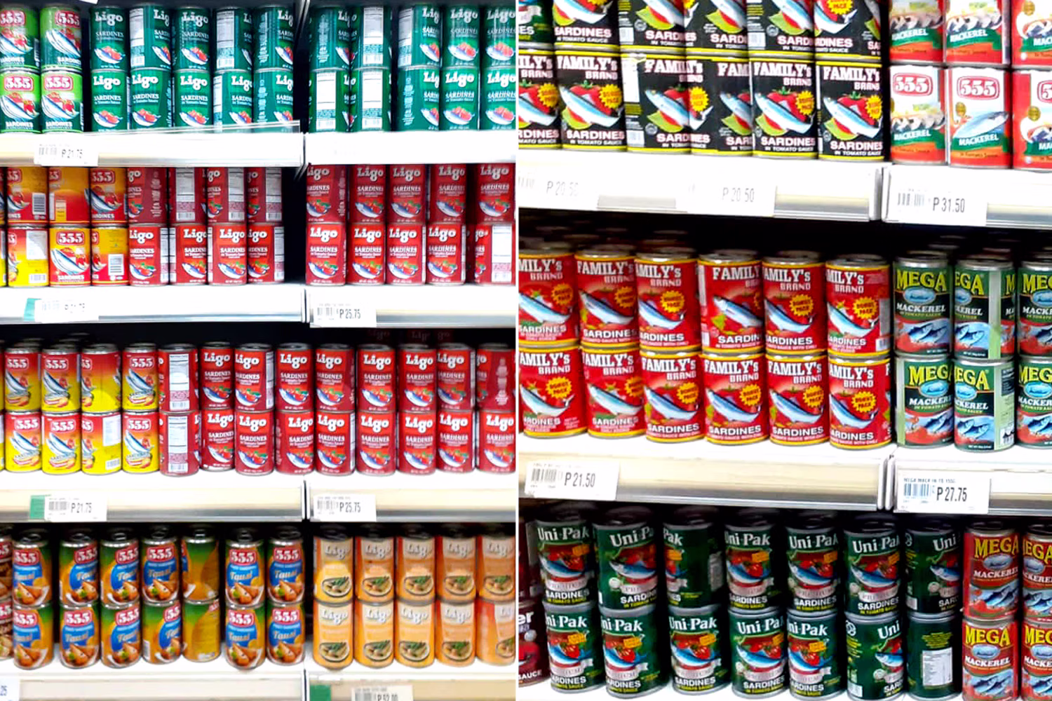 比で販売されているイワシの缶詰