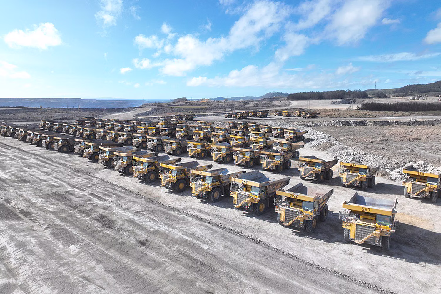 セミララ炭鉱の様子