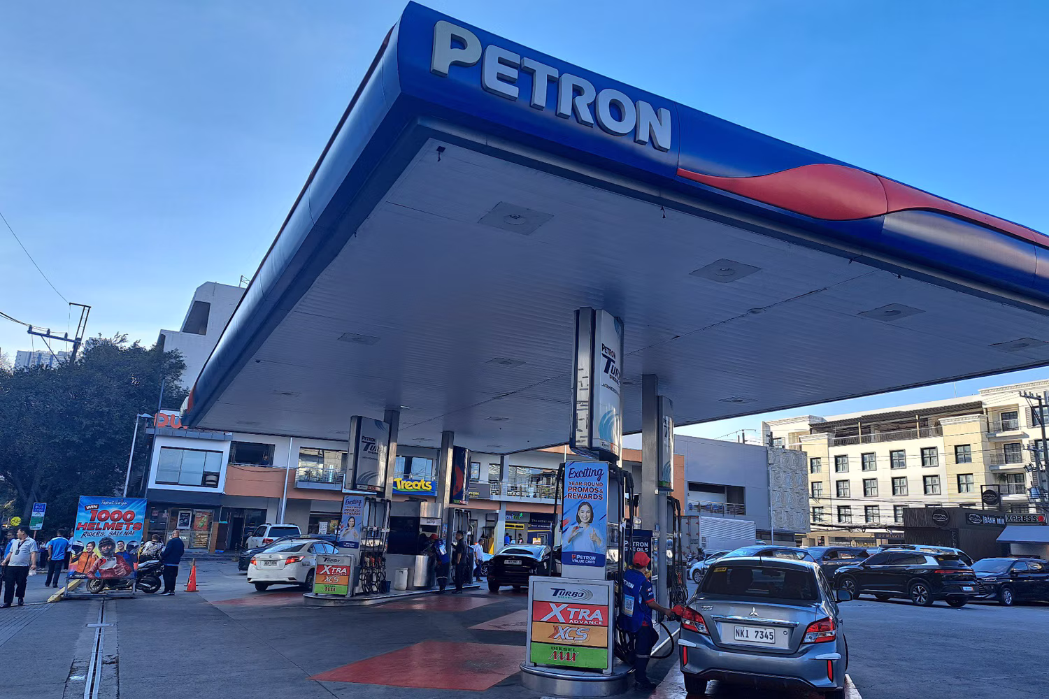 ペトロン社の給油所