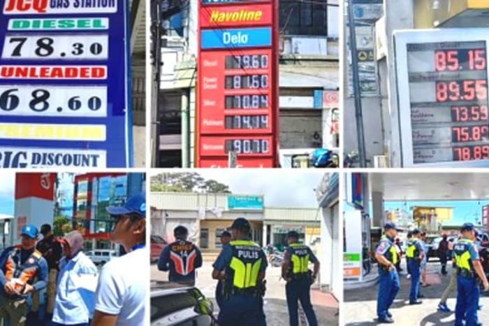 ガソリンスタンドの価格を監視する価格監視評議会メンバー