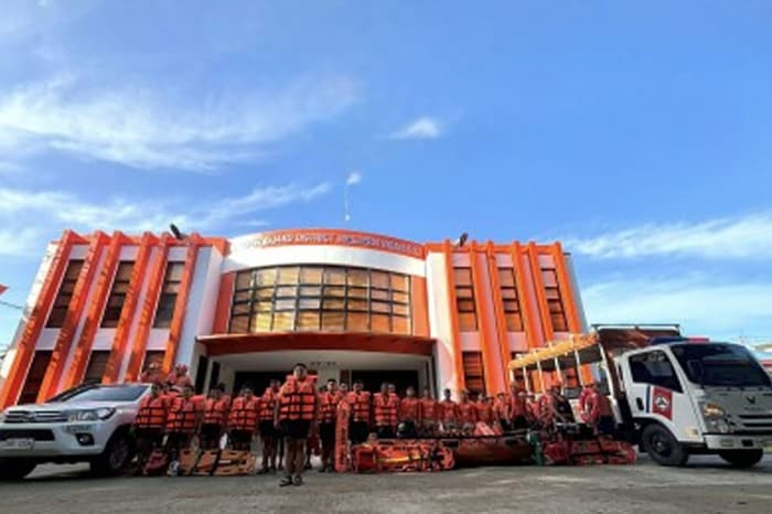 ＰＣＧ西ビサヤ管区の隊員ら