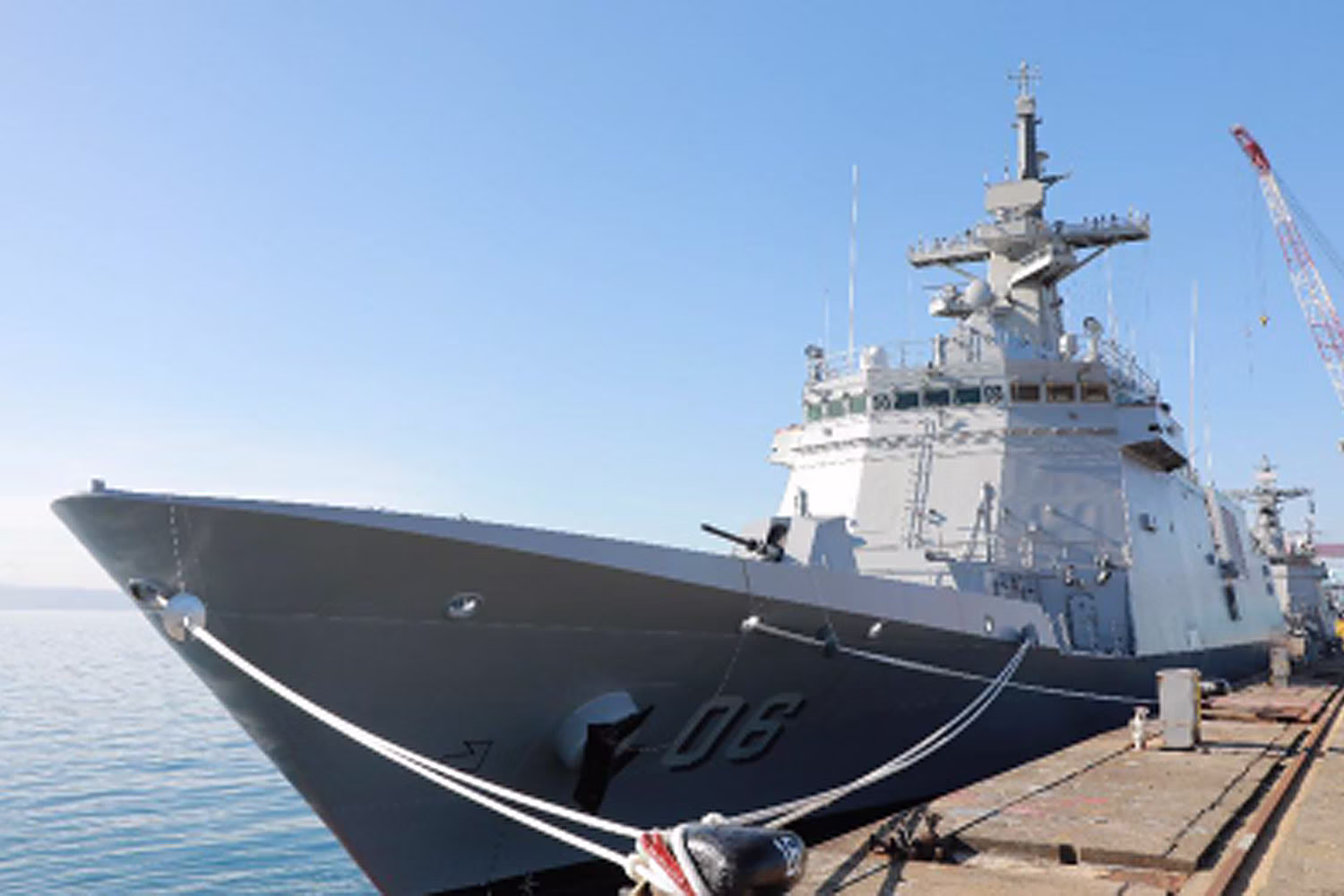 比海軍の「ＢＲＰミゲル・マルバール」