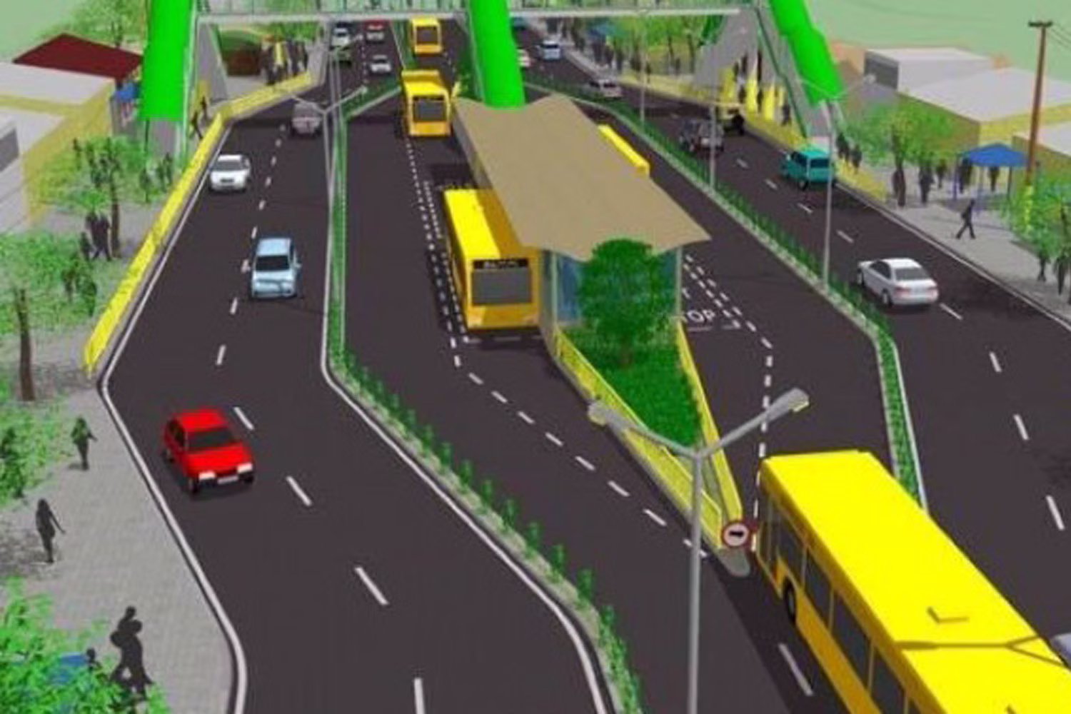 セブBRT事業の完成予想図