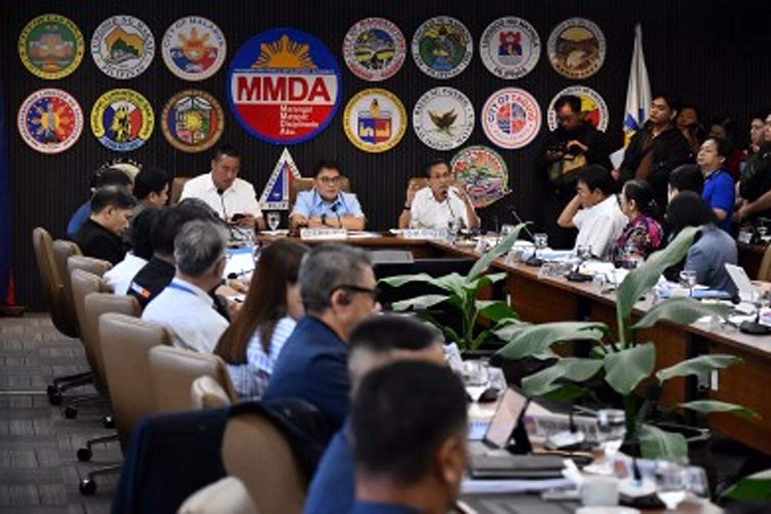 ＭＭＤＡと会合する首都圏の首長ら