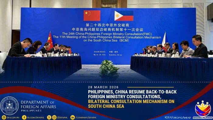 中国・福建省で開催された南シナ海に関する「二国間協議メカニズム」