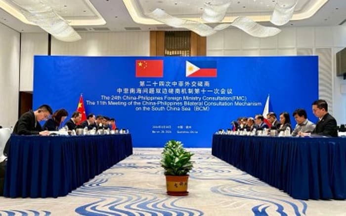 比と中国は、2022年に前回の協議が中断されてから約4年ぶりに、南シナ海における石油・天然ガス探査の可能性について「初期的な意見交換」を行った