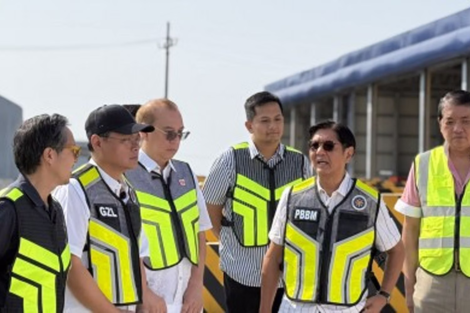 「ＣＡＶＩＴＥＸ－Ｃ５リンク・セグメント３Ｂ」の開通式に出席したマルコス大統領