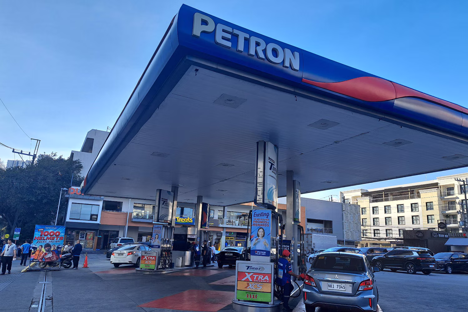 ペトロン社の給油所