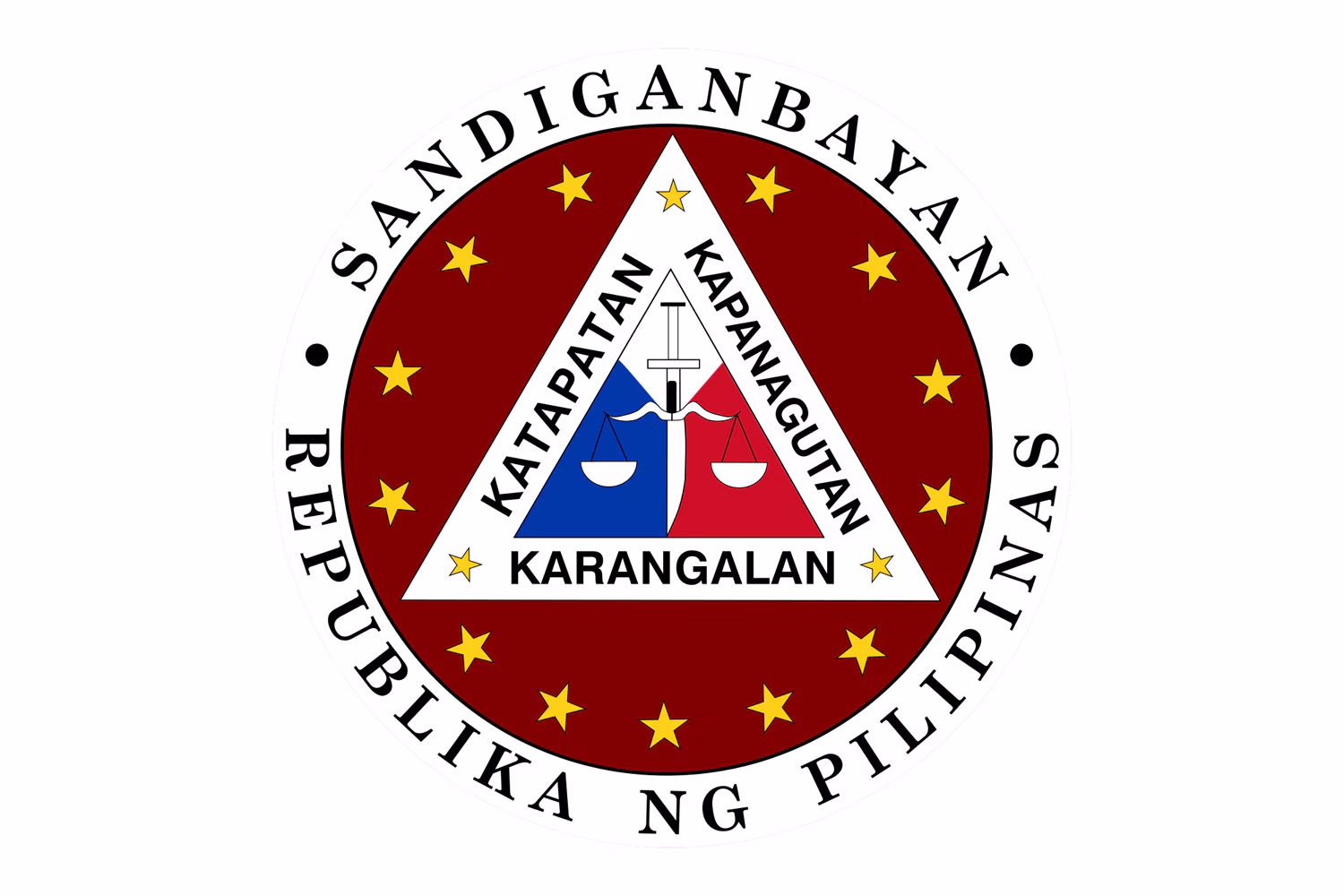 公務員特別裁判所（サンディガンバヤン）のロゴ