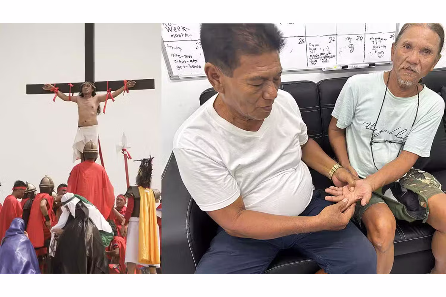 ルベン・エナヘさん（右）