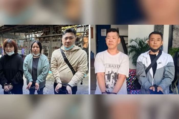 送還されたＪＰドラゴンのメンバー５人