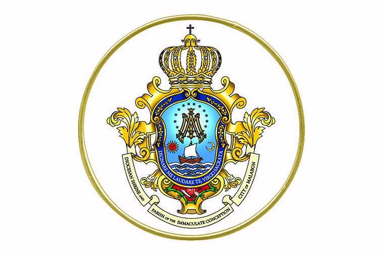 無原罪の御宿り教会ロゴ