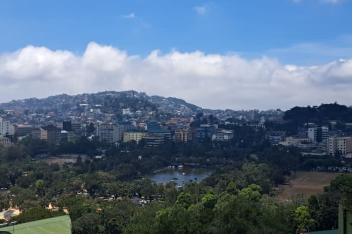 バギオ市内の風景