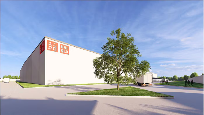 カビテ州で竣工したユニクロの物流拠点（ＣＧ）