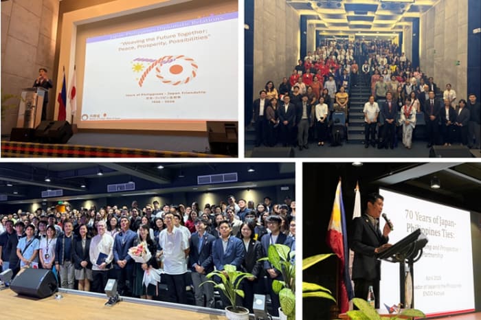 ダバオ市を訪問した遠藤大使