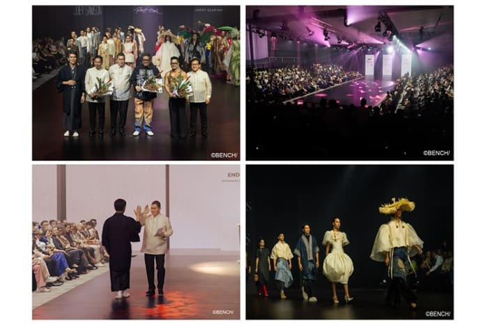 比日友好記念事業のファッションショーに出席した遠藤大使