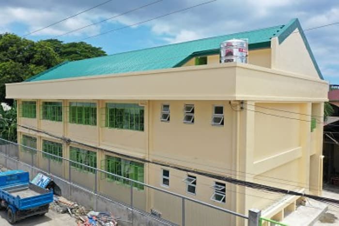 ラウニオン州サンフアン高等学校の新校舎(資料写真)