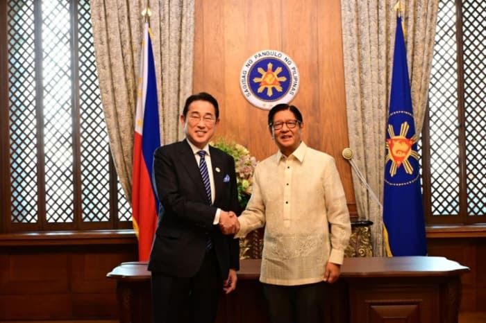 マルコス大統領と岸田特使