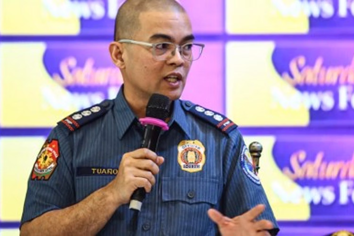 ＰＮＰのランドルフ・トゥアノ広報官