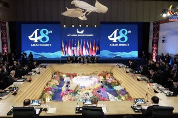 第48回ＡＳＥＡＮ首脳会議の全体会合