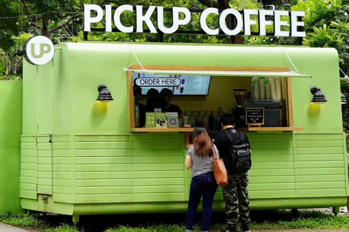 ピックアップコーヒーの店舗