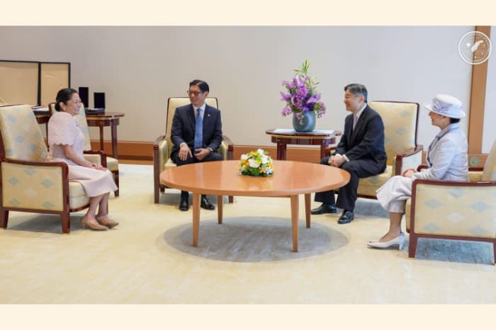 Marcos meets Imperial Couple during a state call, receives Japan’s highest honor