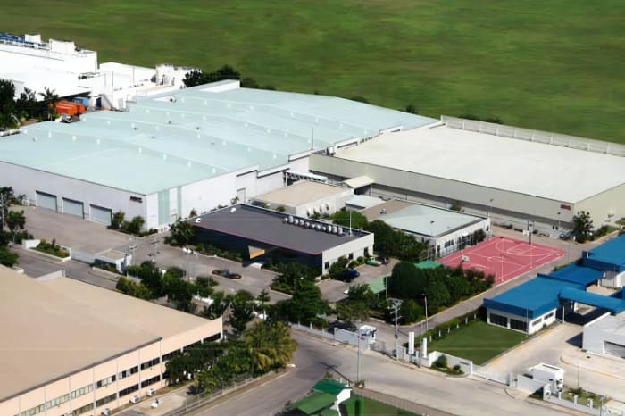 NKCマニュファクチャリング・フィリピンのセブ工場の全景