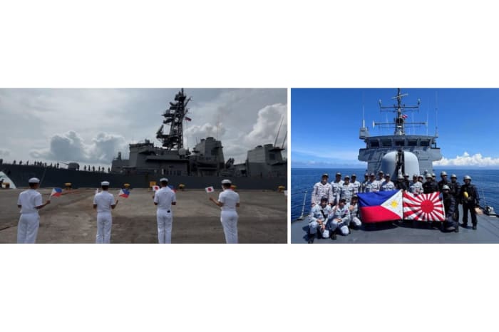 JK Ikazuchi ,makes goodwill port call in Davao