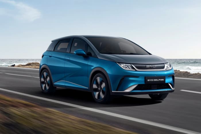 BYDの電気自動車