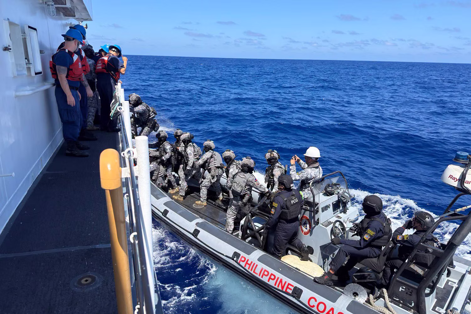 ＰＣＧとＵＳＣＧが20～21日に米ハワイで実施した共同訓練