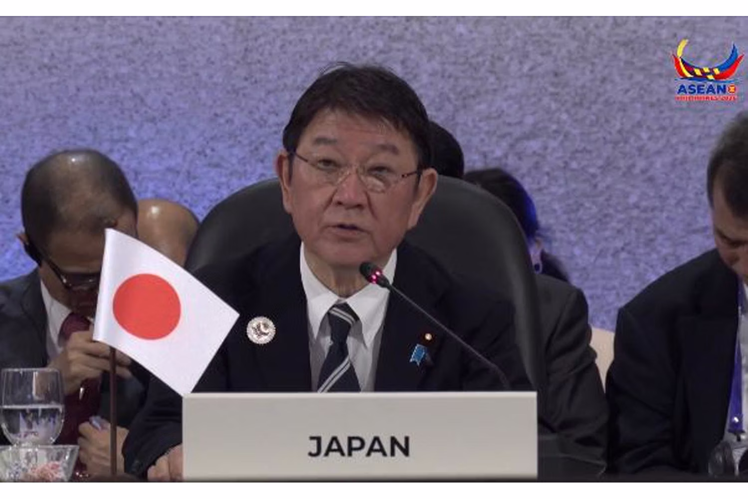 Japan Foreign Minister Motegi Toshimitsu