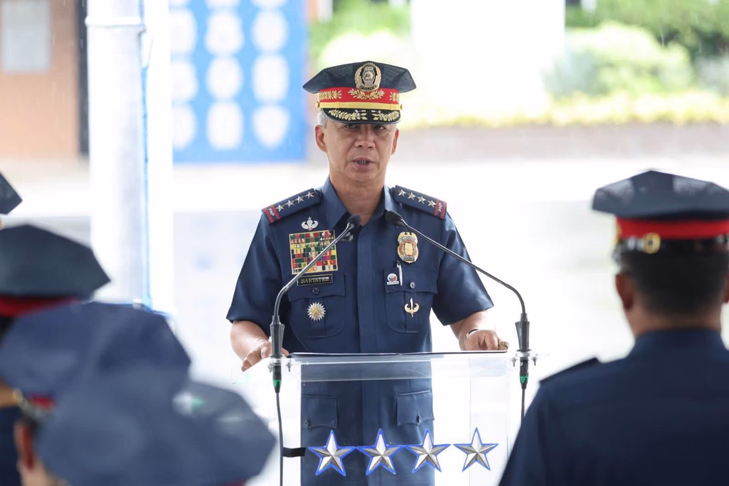 国家警察のナルタテス長官