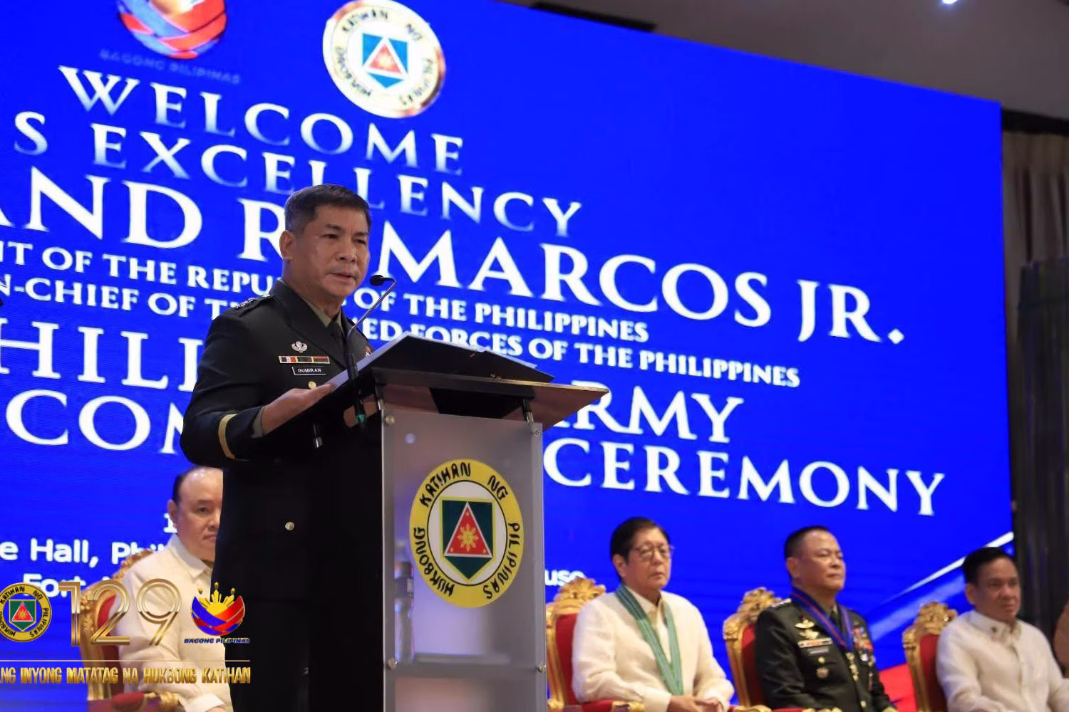 第68代陸軍司令官に就任したドナルド・グミラン中将