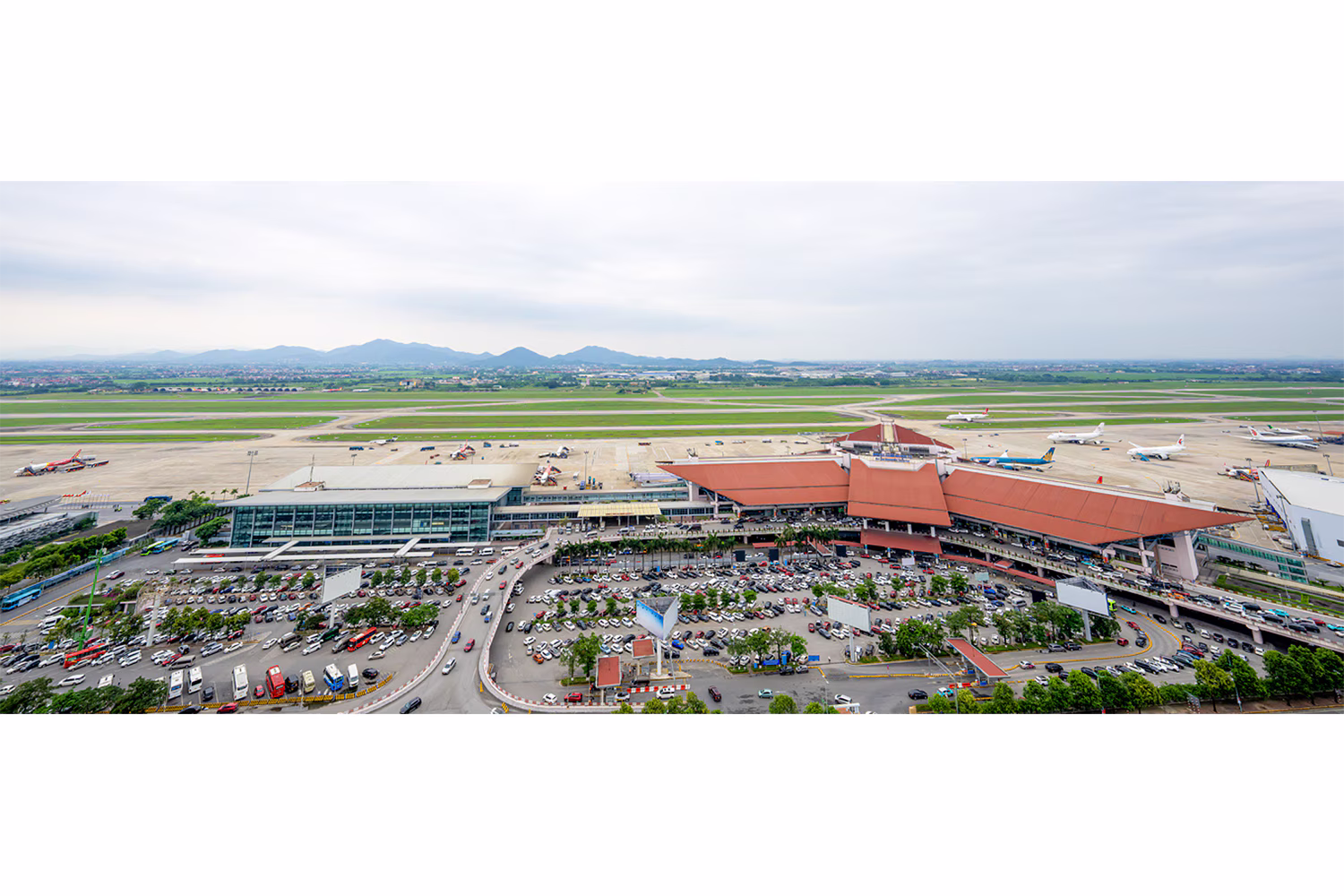 ハノイのノイバイ国際空港