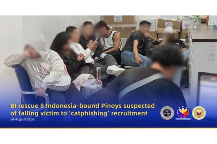 出国直前に保護された「キャットフィッシング」被害者の8人