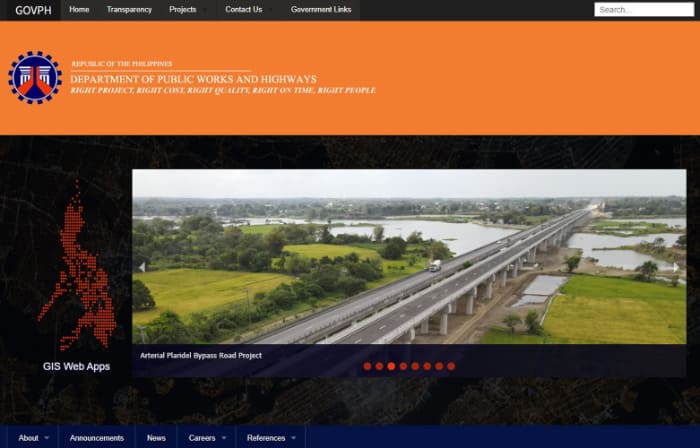 DPWHウェブサイト