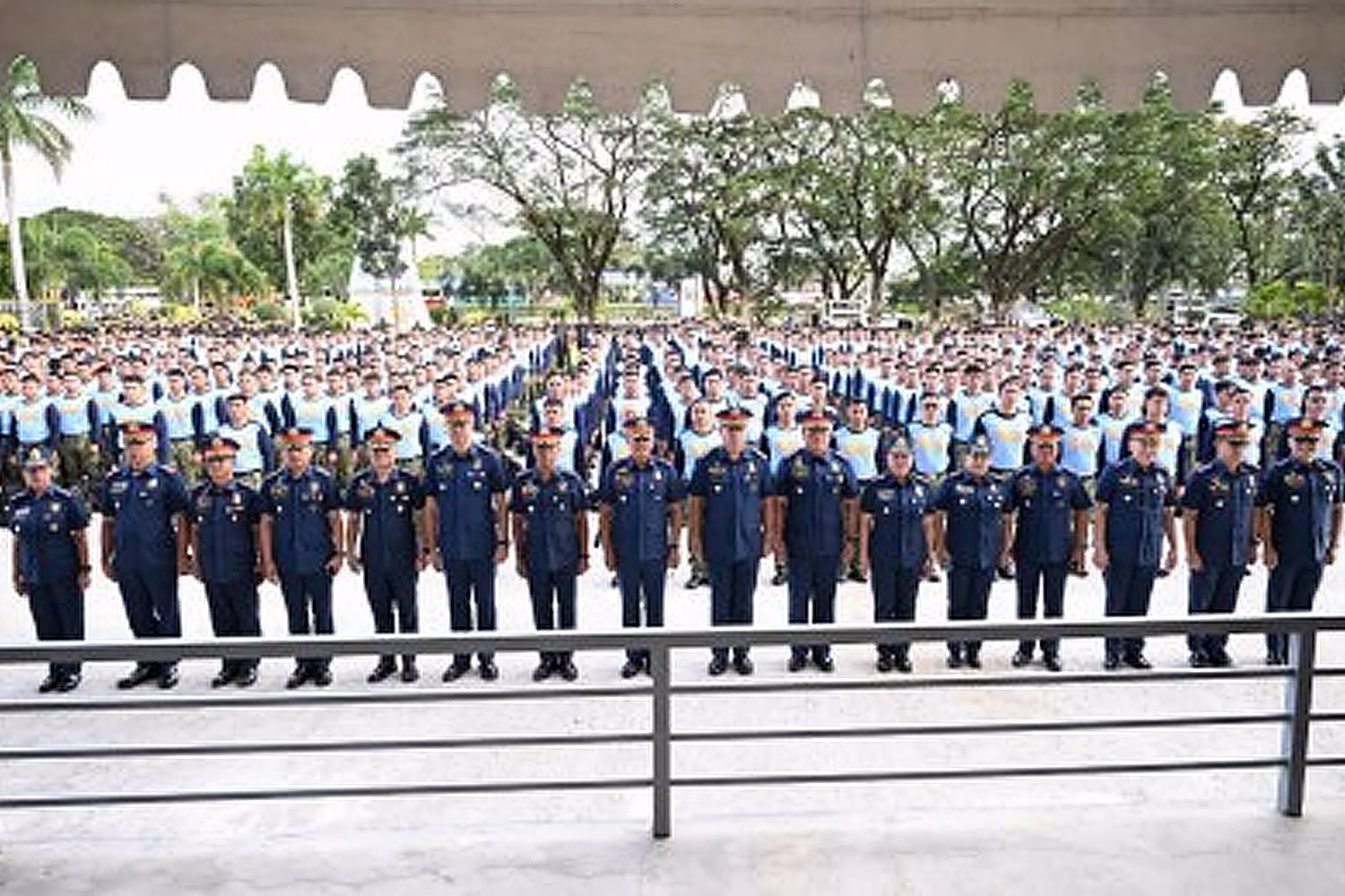 国家警察の警官ら（資料写真）
