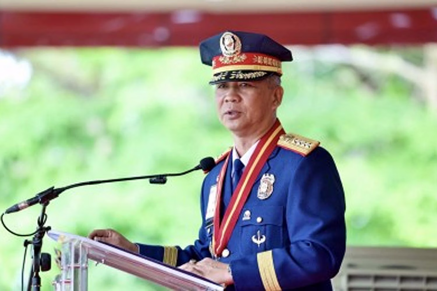 国家警察のナルタテス長官