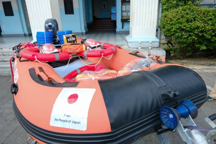 Japan provides rescue boats to Ilocos Norte
