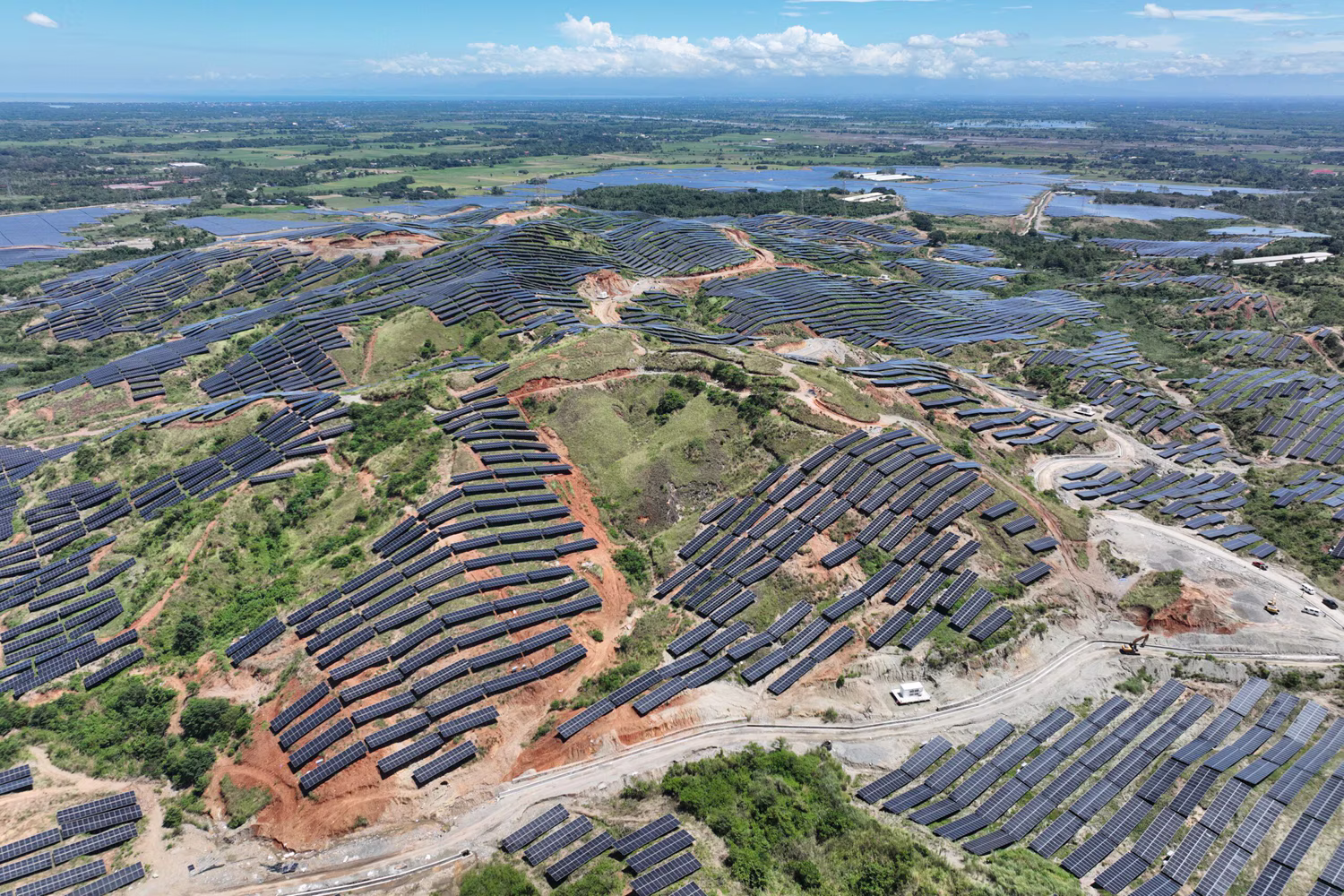 ヴィーナ・エナジーのイクス・ブガリオン太陽光発電事業地
